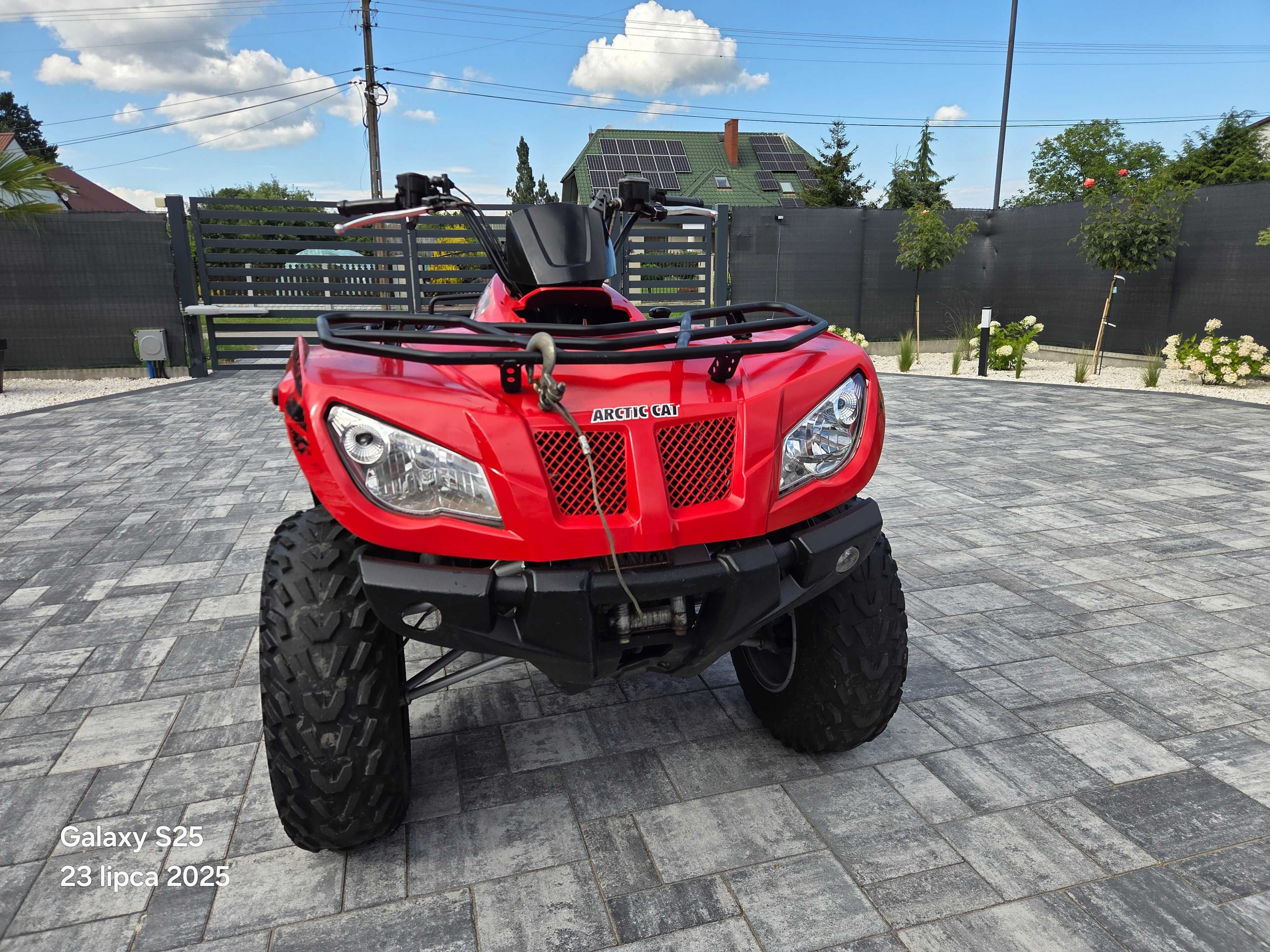 Quad Arctic cat 400 2x4 2012 l7e Francja nowy aku suzuki kymco