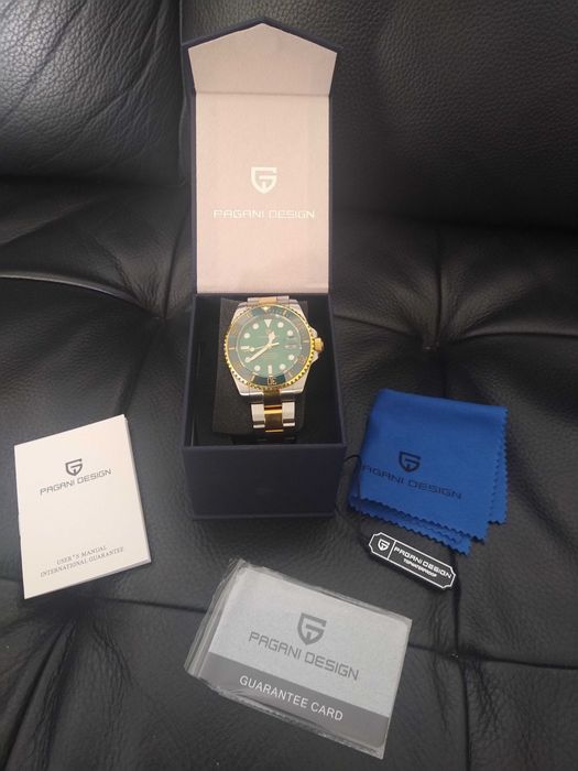 Relógio Pagani Design. Automatico. Novo com caixa e documentos.