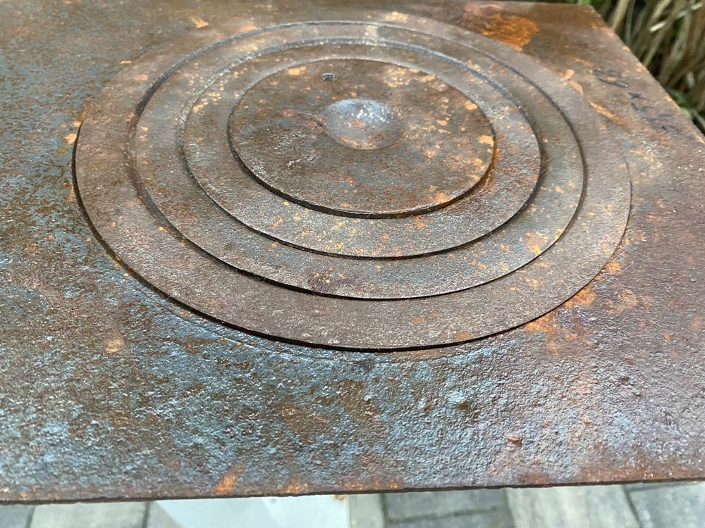 Płyta żeliwna fajerki 630x325mm.