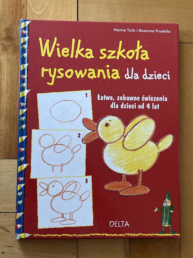 Wielka szkoła rysowania dla dzieci - książka