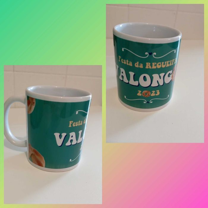 Canecas com padrões