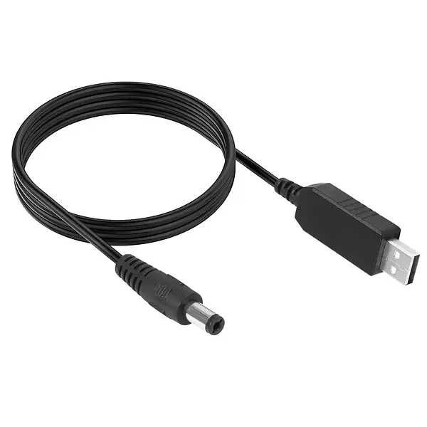 Кабель живлення 12V,  9V  / Шнур для роутера Wifi / USB кабель