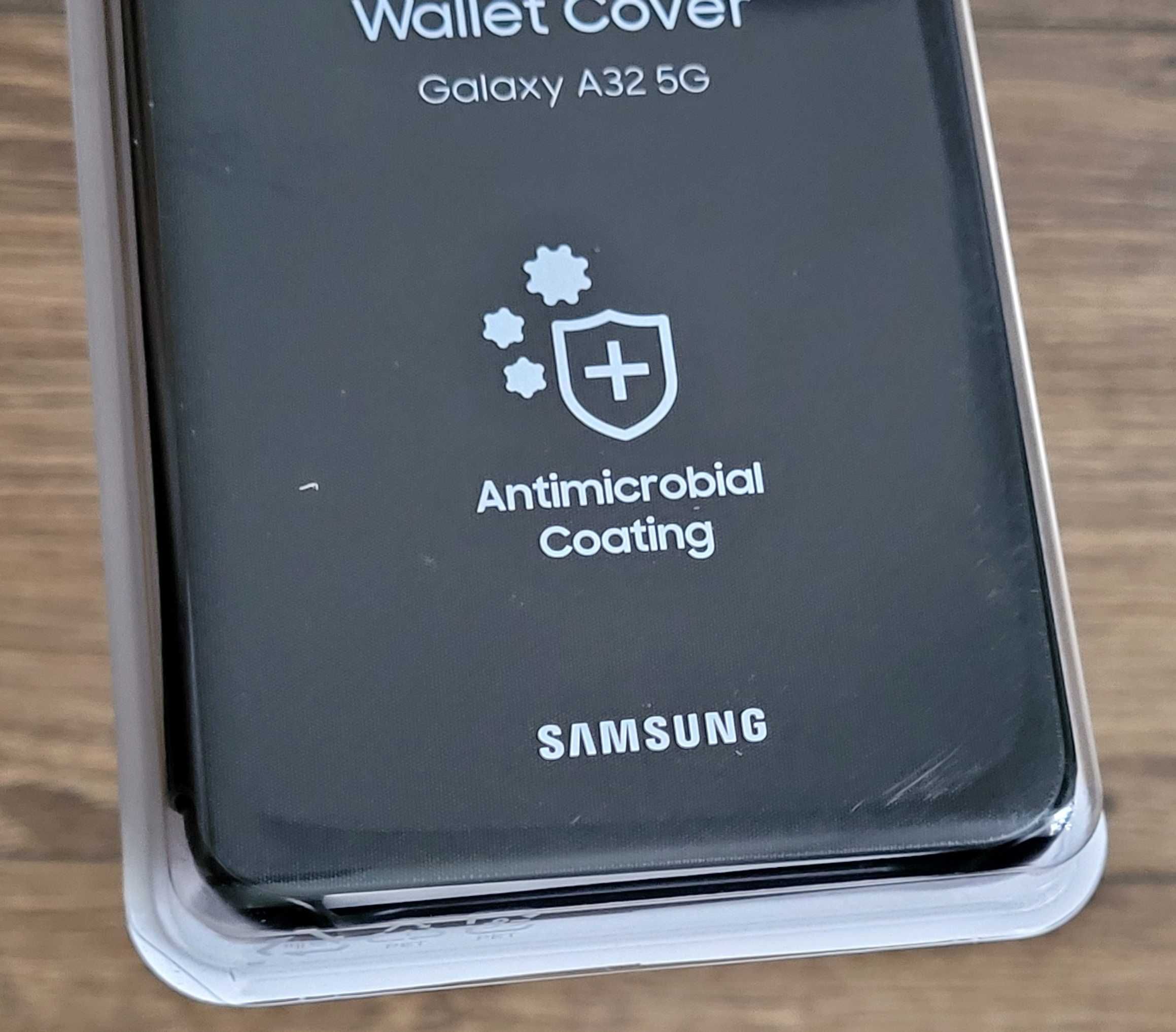 Etui Samsung S View Wallet Cover do Galaxy A32 5G nowe oryginalne