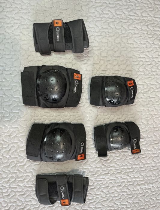 Kit Proteções Oxelo Skate/Patins