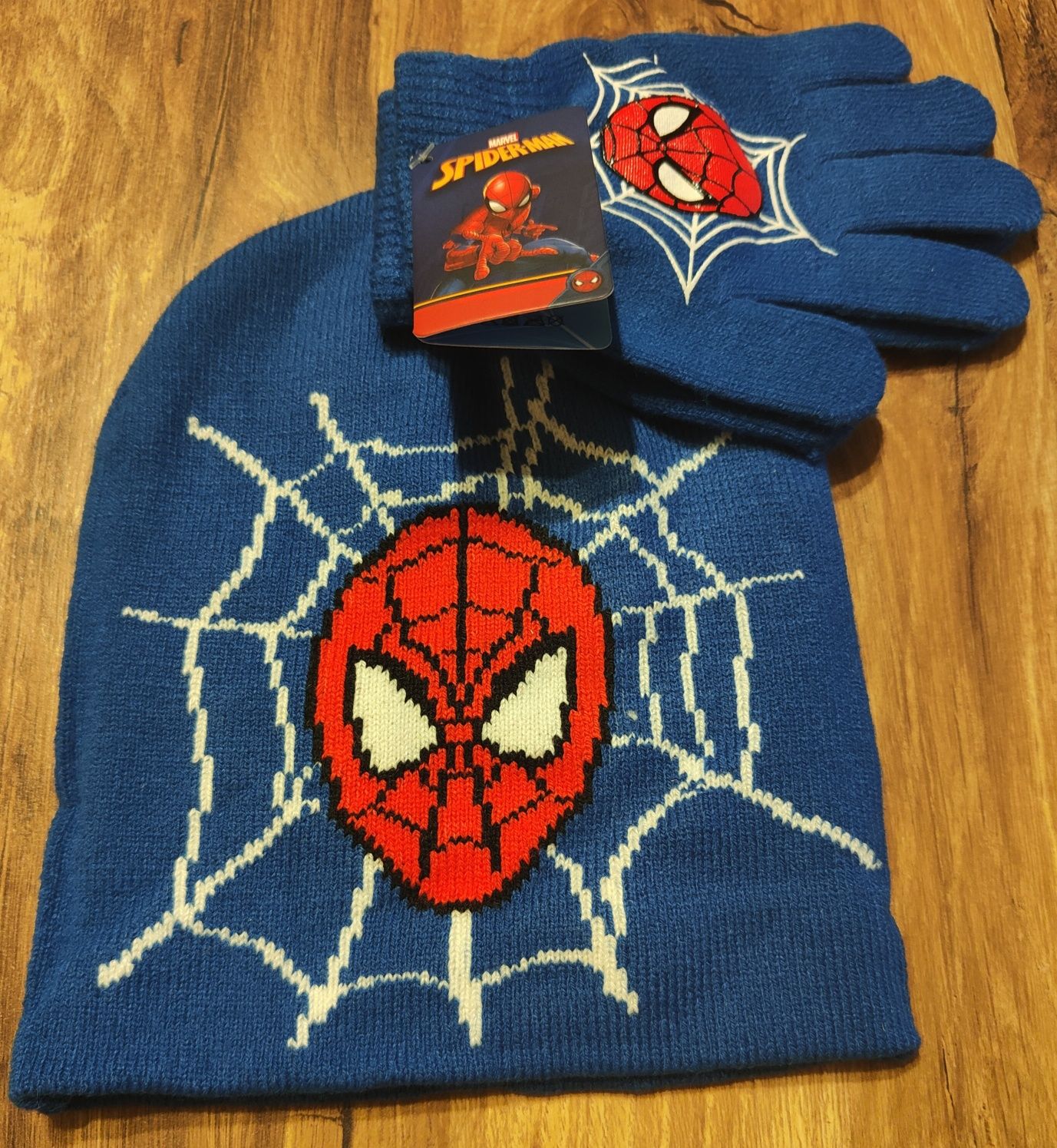 Komplet dla chłopczyka Spider- Men Niebieski