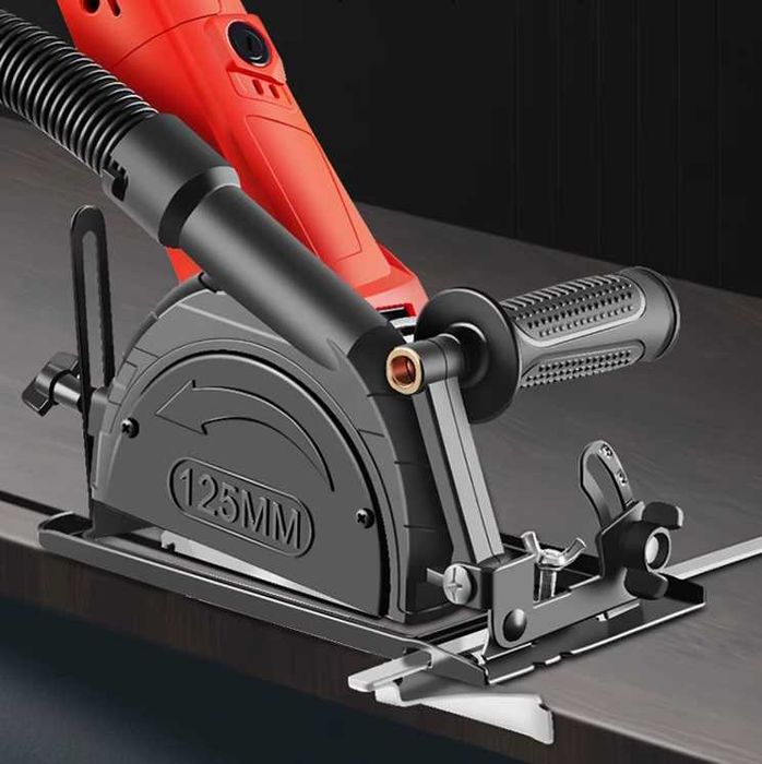 adapter prowadnica z odsysaczem do szlifierki kątowej osłona 125mm