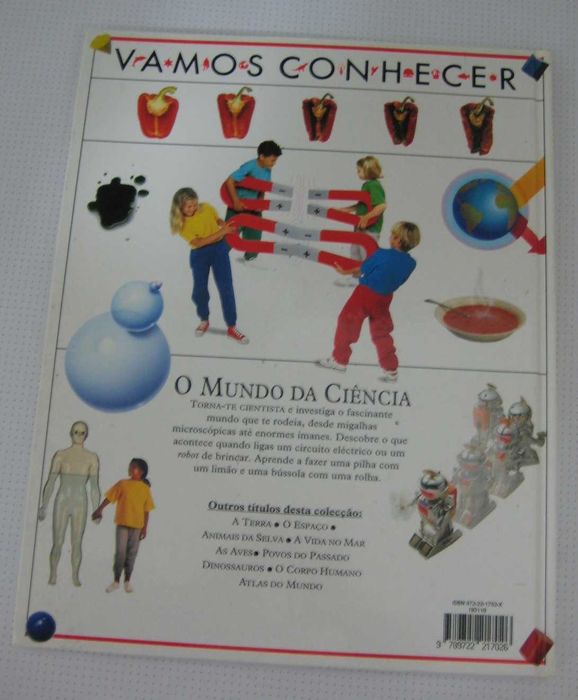 Livro Juvenil "O Mundo da Ciencia"