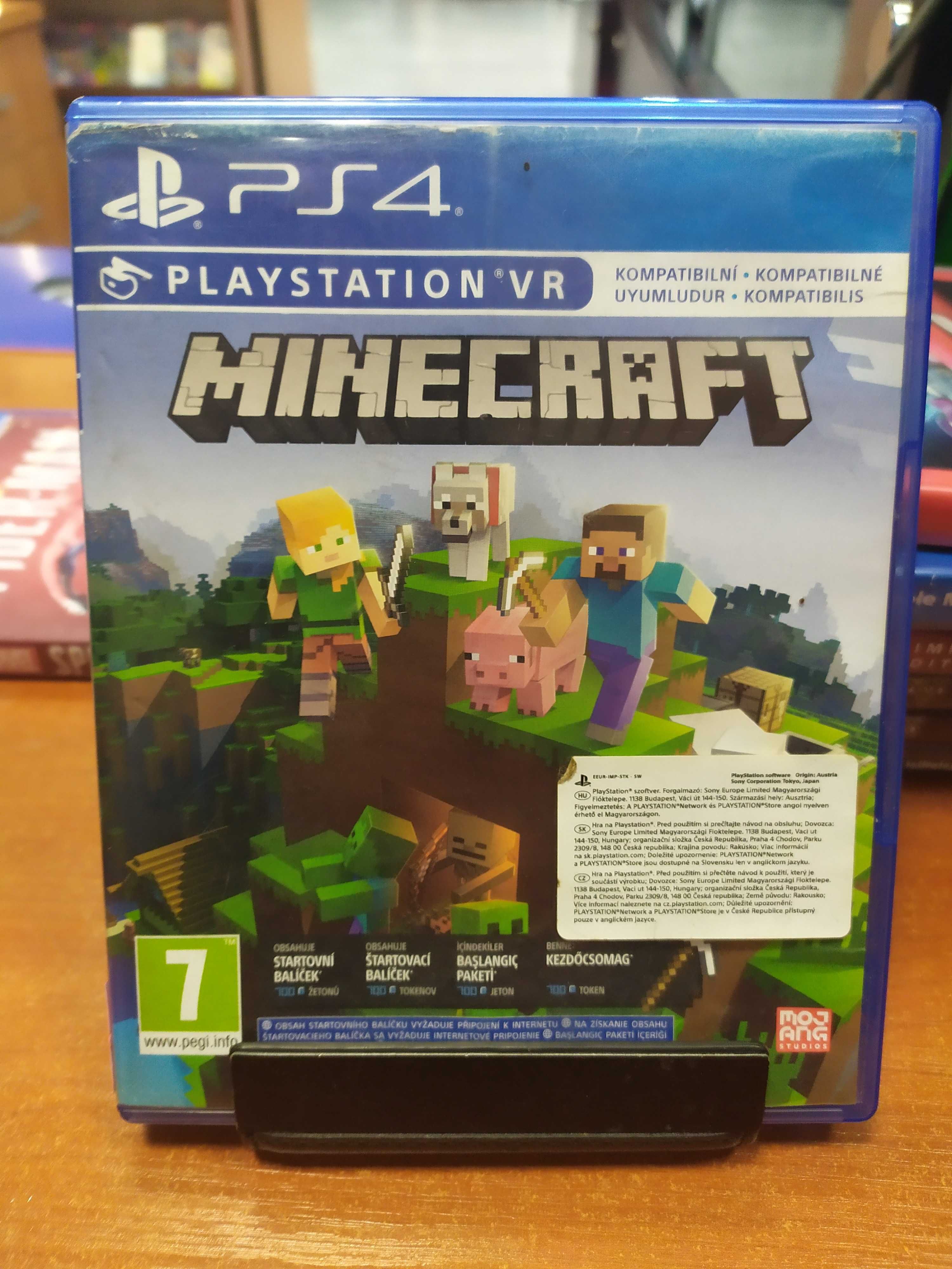 Minecraft PS4 VR Sklep Wysyłka Wymiana