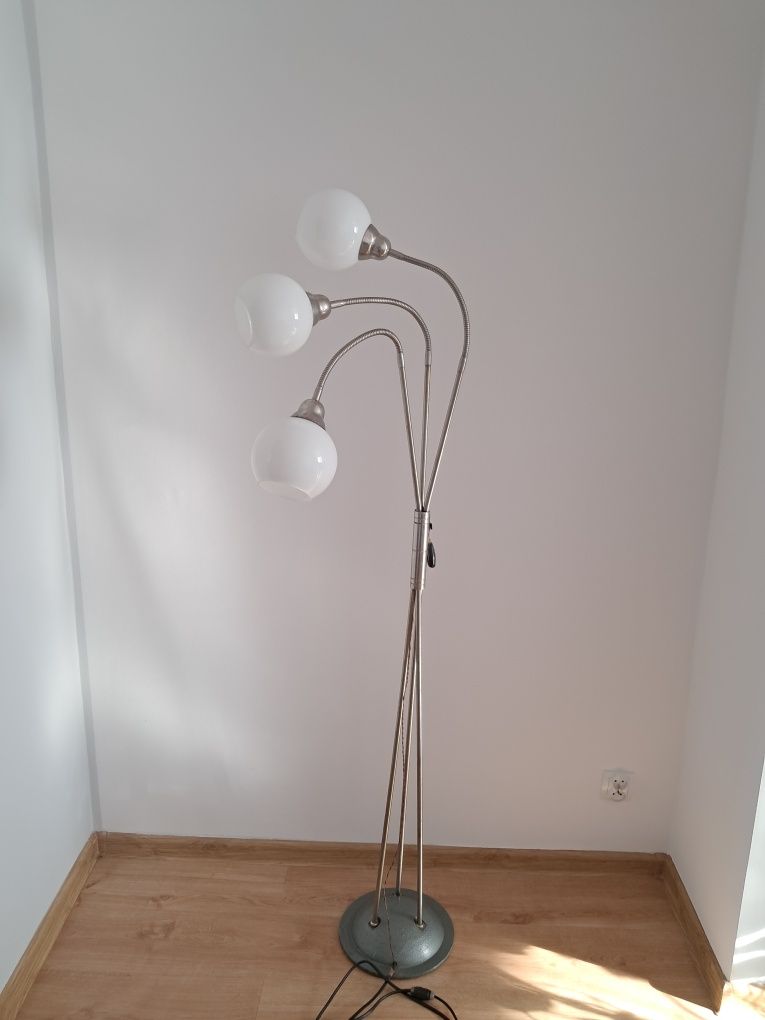 Lampa stojaca, regulowana, lata 60-te,PRL