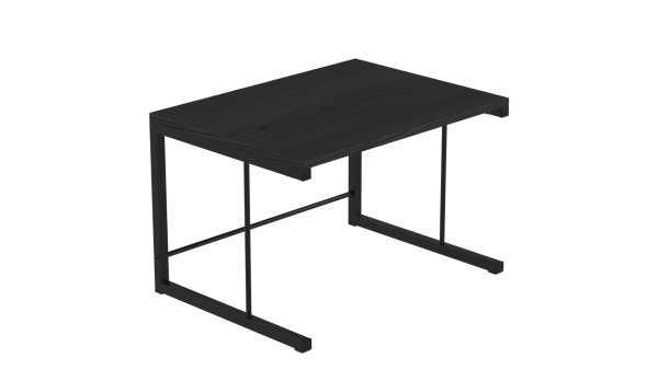 Підставка для мікрохвильової печі 400x550x350 Чорний метал ДСП Сосна