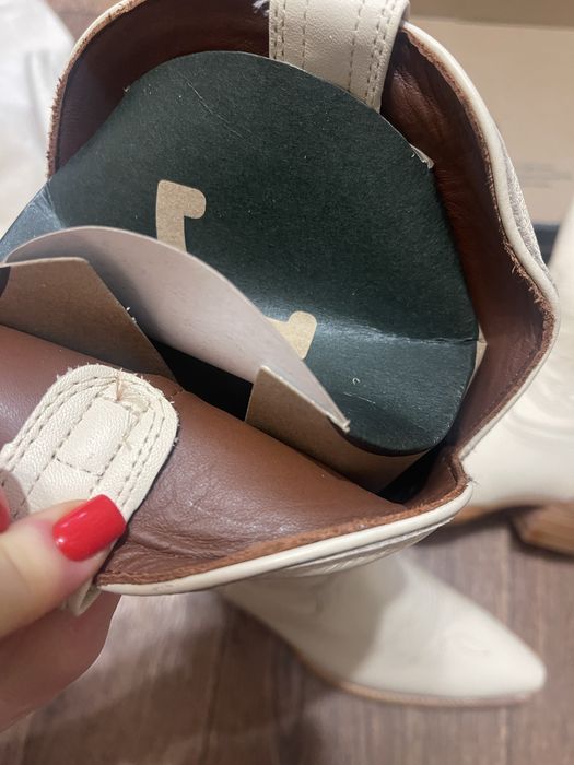 Продам кожаные козаки TECOVAS из США! Оригинал!