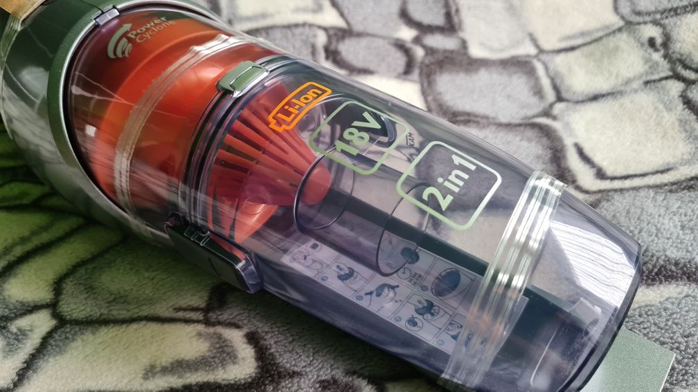 Fabr. NOWY Philips PowerPro Duo 18v akumulatorowy odkurzacz