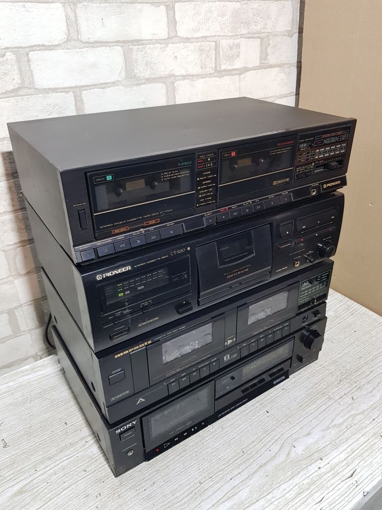 Розпродаж!Стерео касетна дека Pioneer/Marantz/Sony б/у