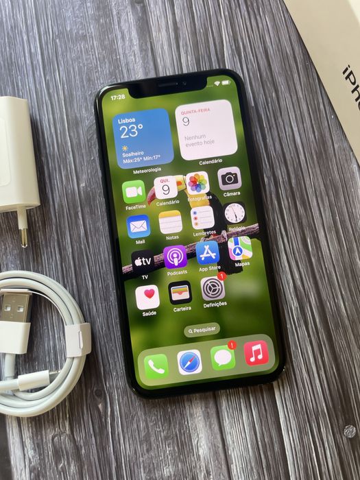  IPhone X 64GB Preto Desbloqueado