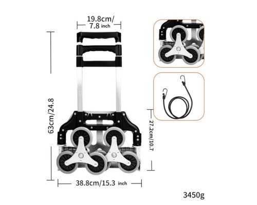Візок ручний складний, Транспортна тачка, Візок для підйому по сходах