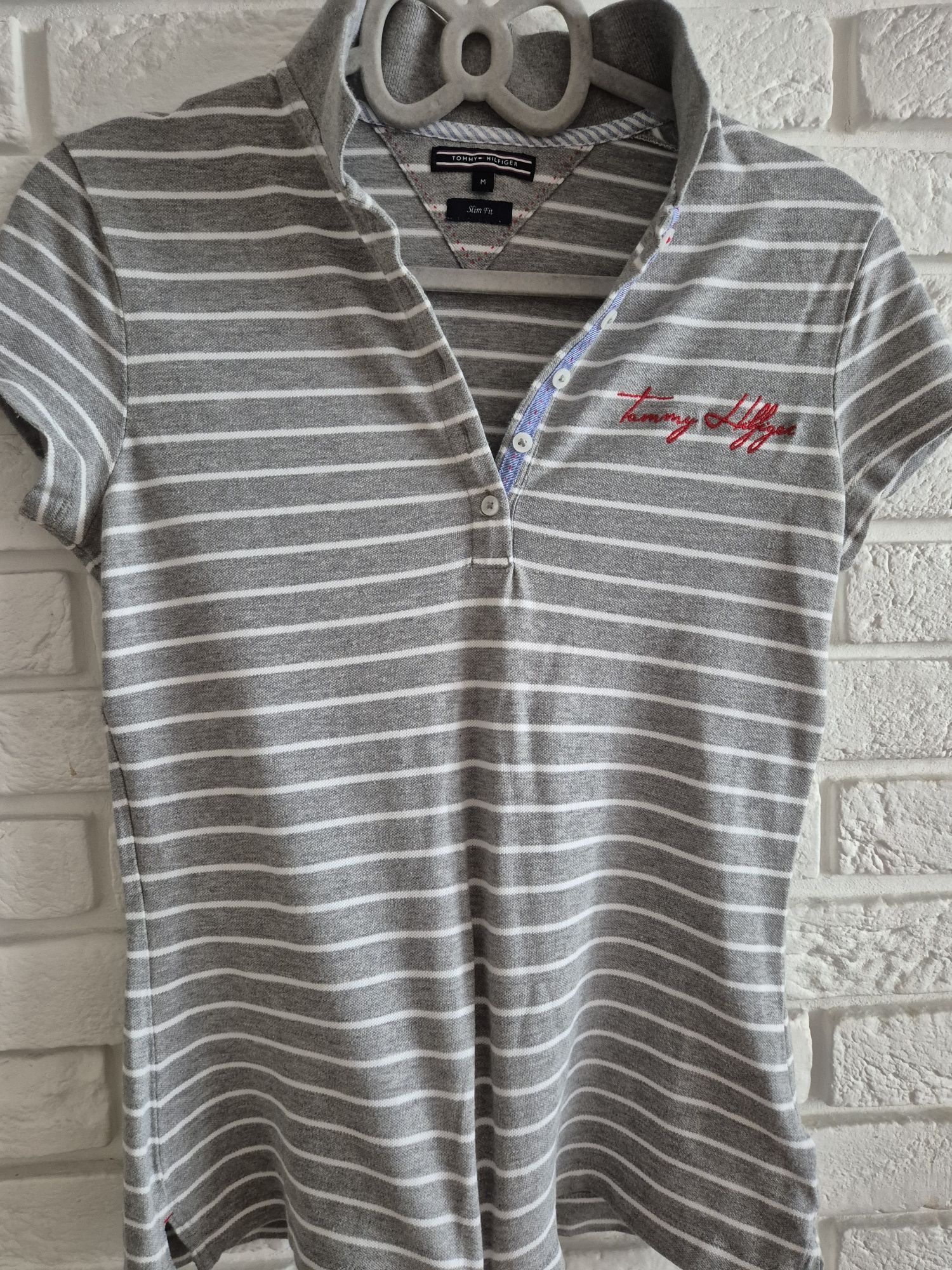 Oryginalna koszulka polo tommy hilfiger m damska