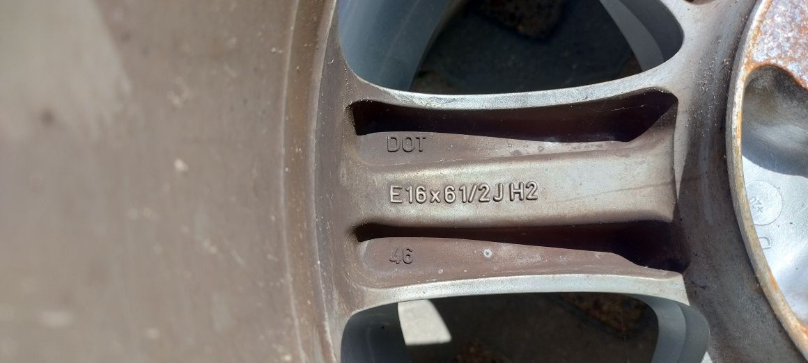 Alufelgi 16" Mitsubishi 4x114,3 w bardzo dobrym stanie