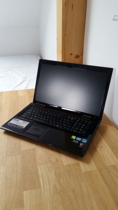 Laptop ge70 -17,3” laptop+zasilacz+torba