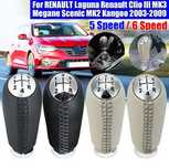 punho moca manete mudanças Renault Clio Megane, Kangoo Laguna