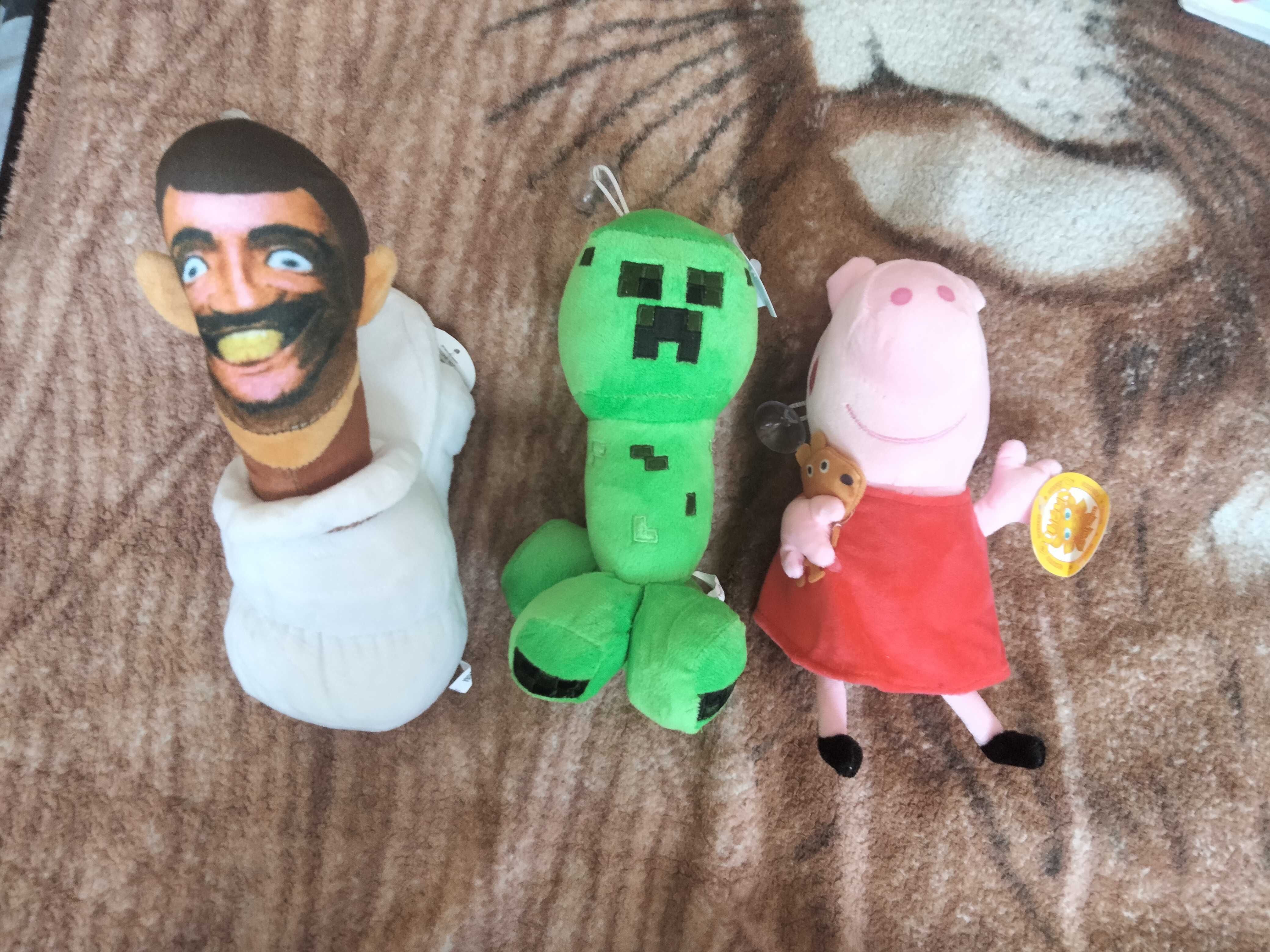 М'які іграшки різні