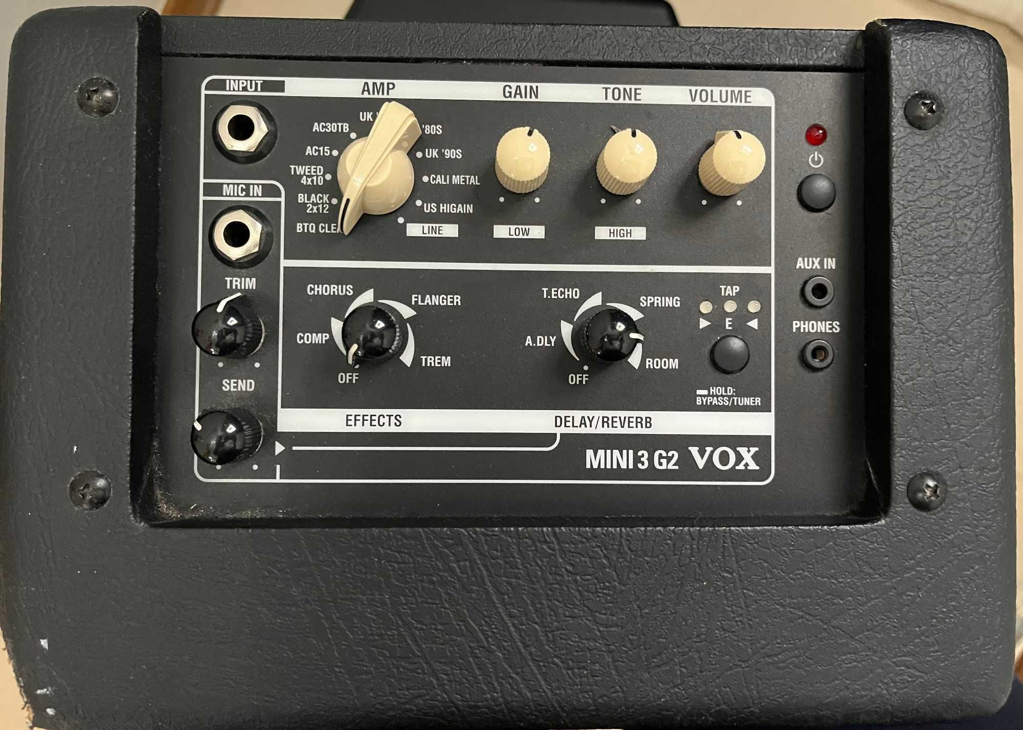 Amplificador Guitarra e Voz Portátil Vox Mini 3 G2