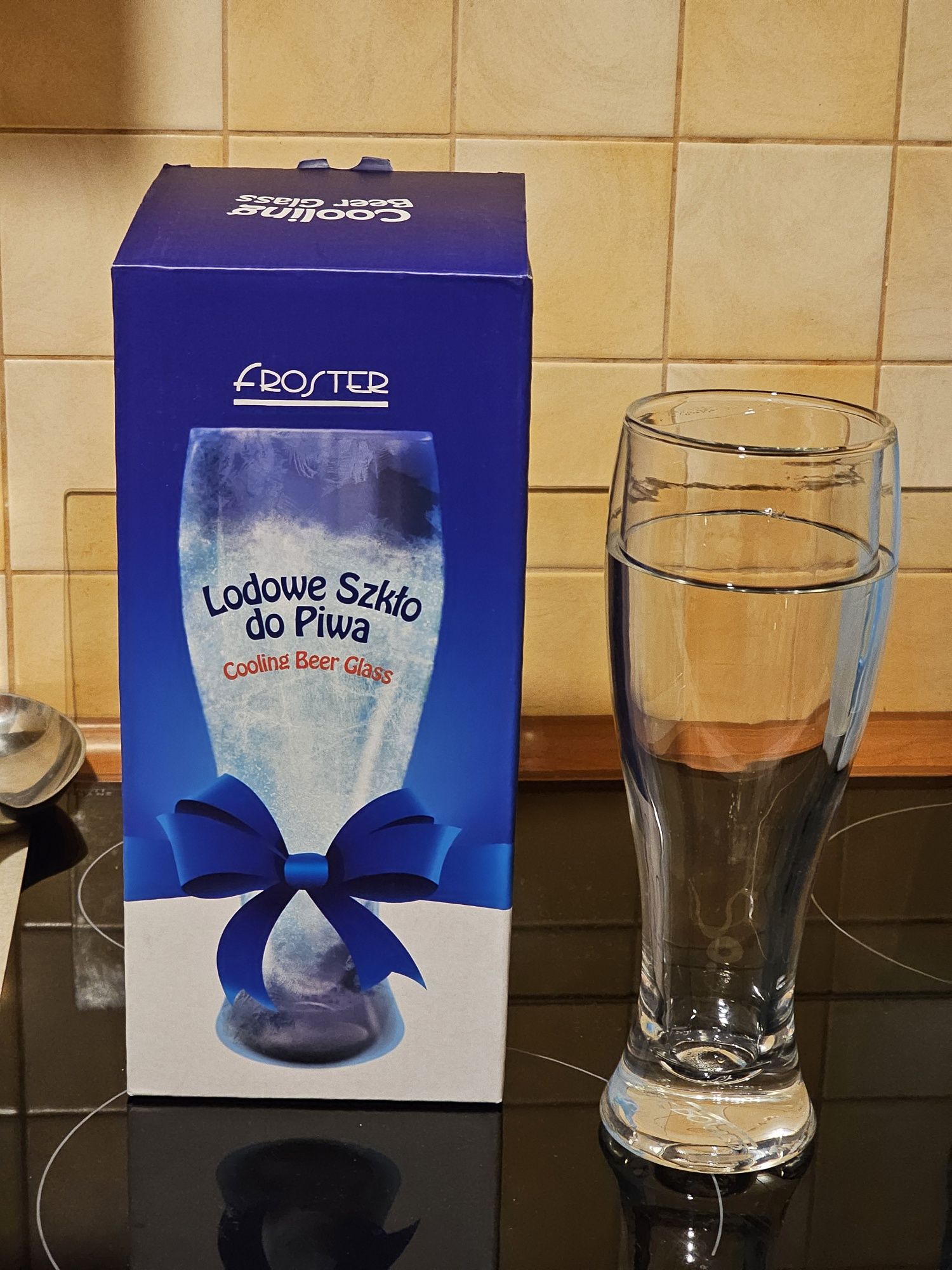 Szklanka do piwa kufel lodowe szkło 650 ml