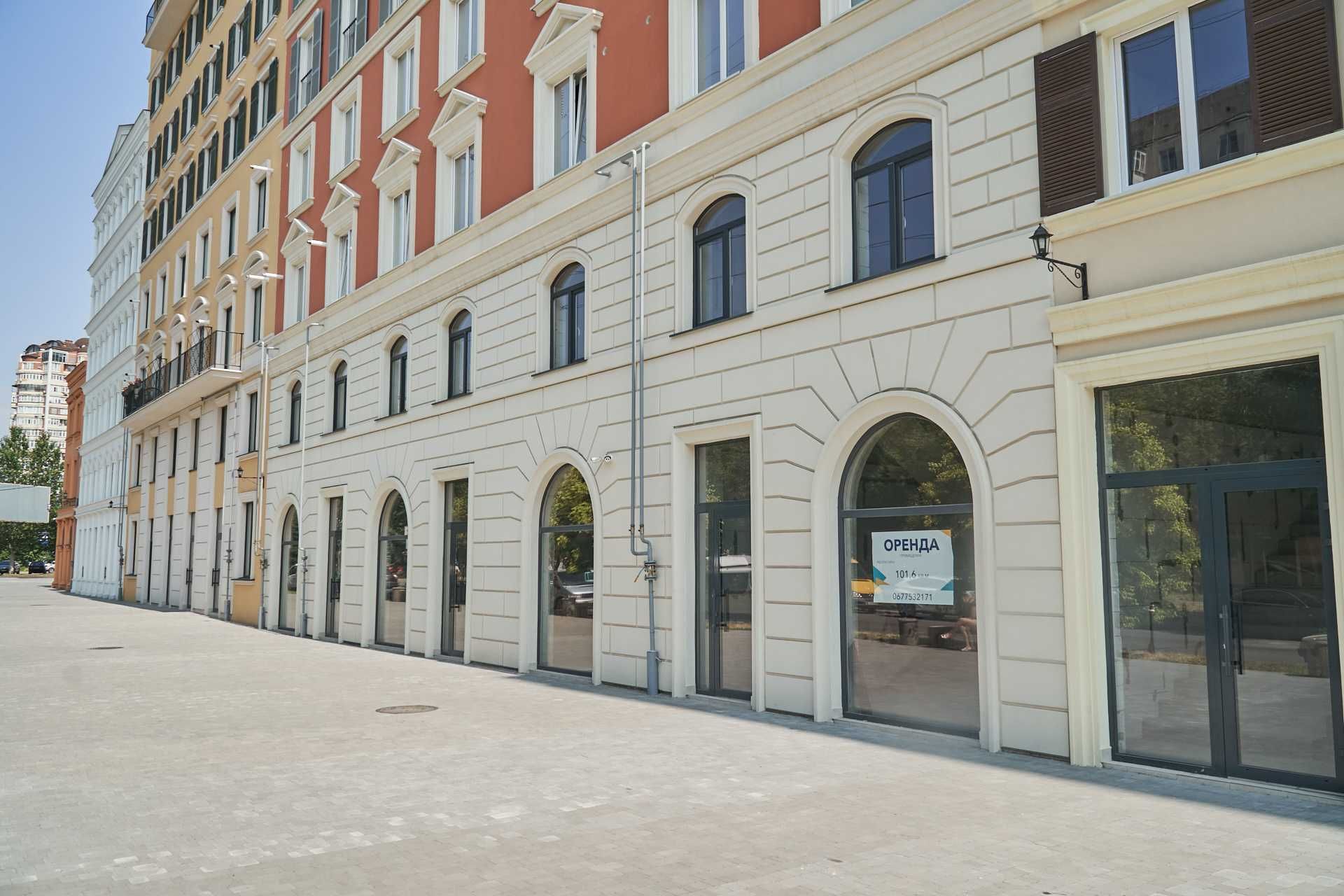 Фасадне приміщення в ЖК Via Roma, 2рівні,101м2