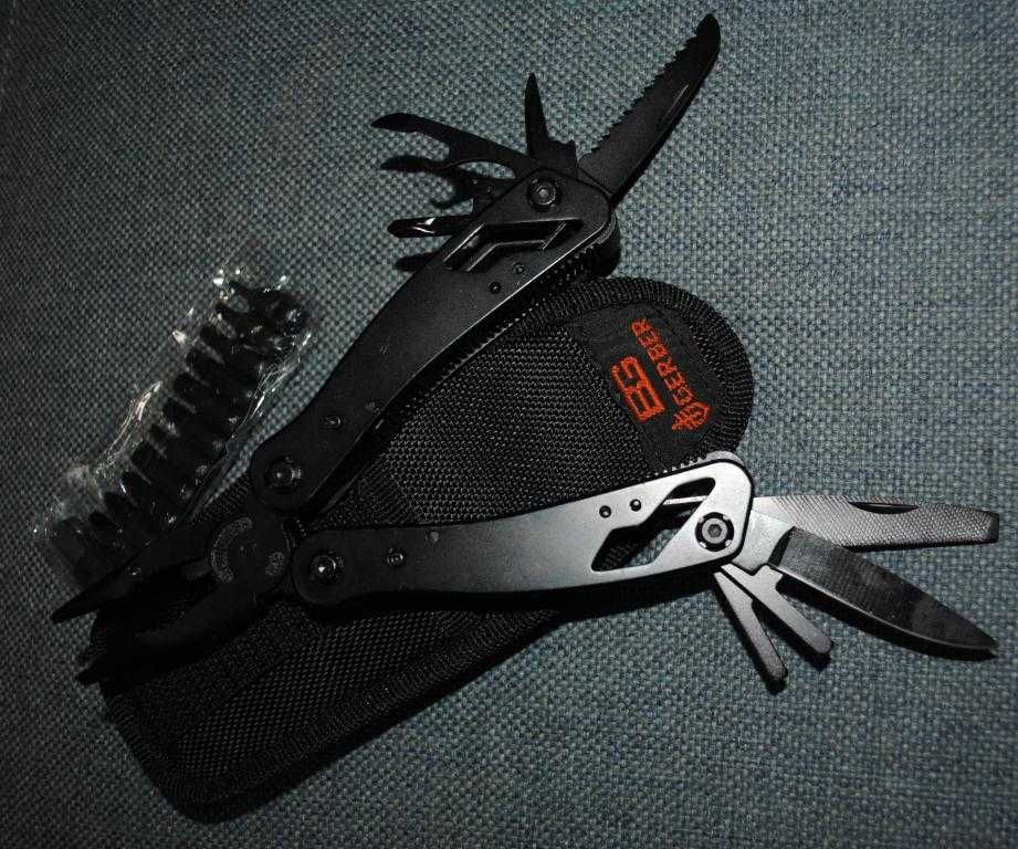 Мультитул Gerber Bear Grylls з набором біт насадок та пасатижами 9 в 1