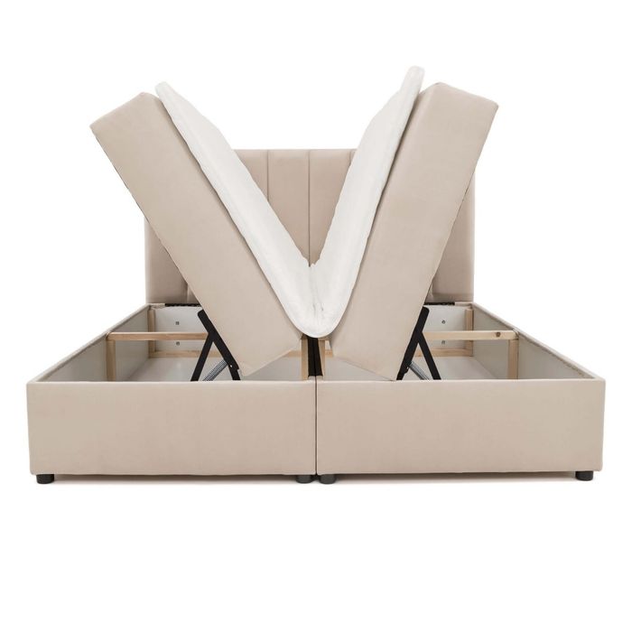 Łóżko kontynentalne 160x200