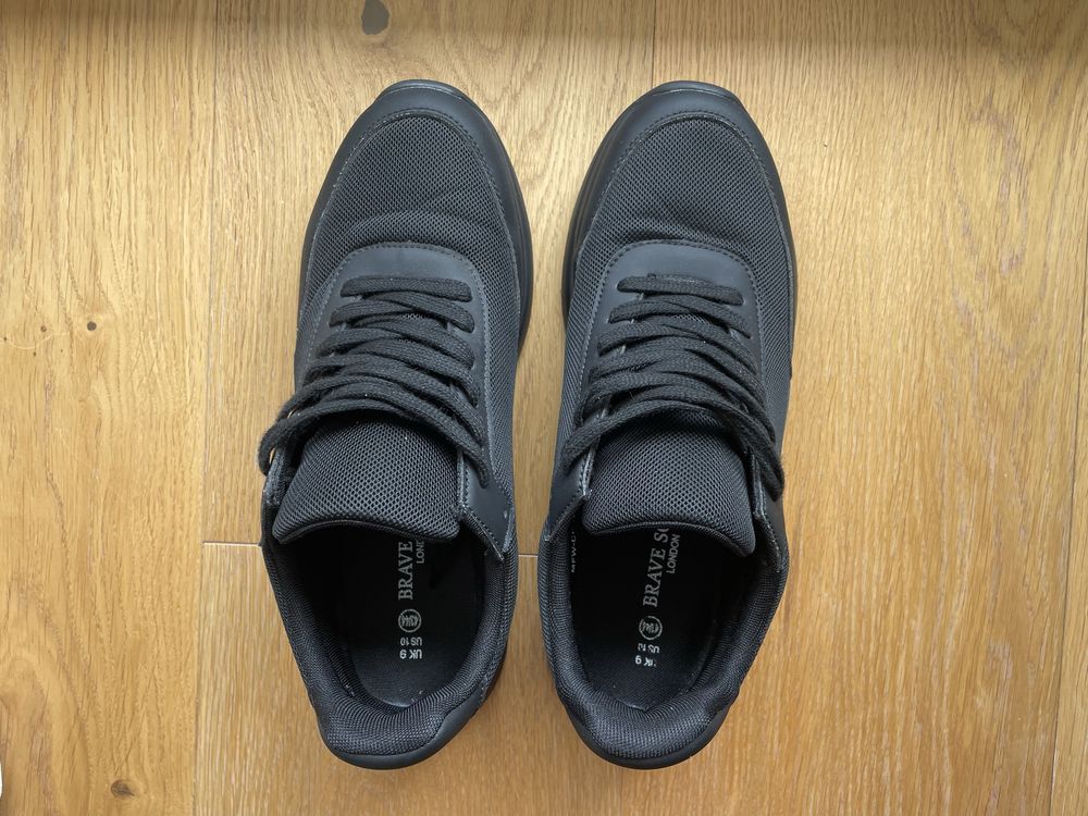 sneakersy, buty sportowe czarne r.43
