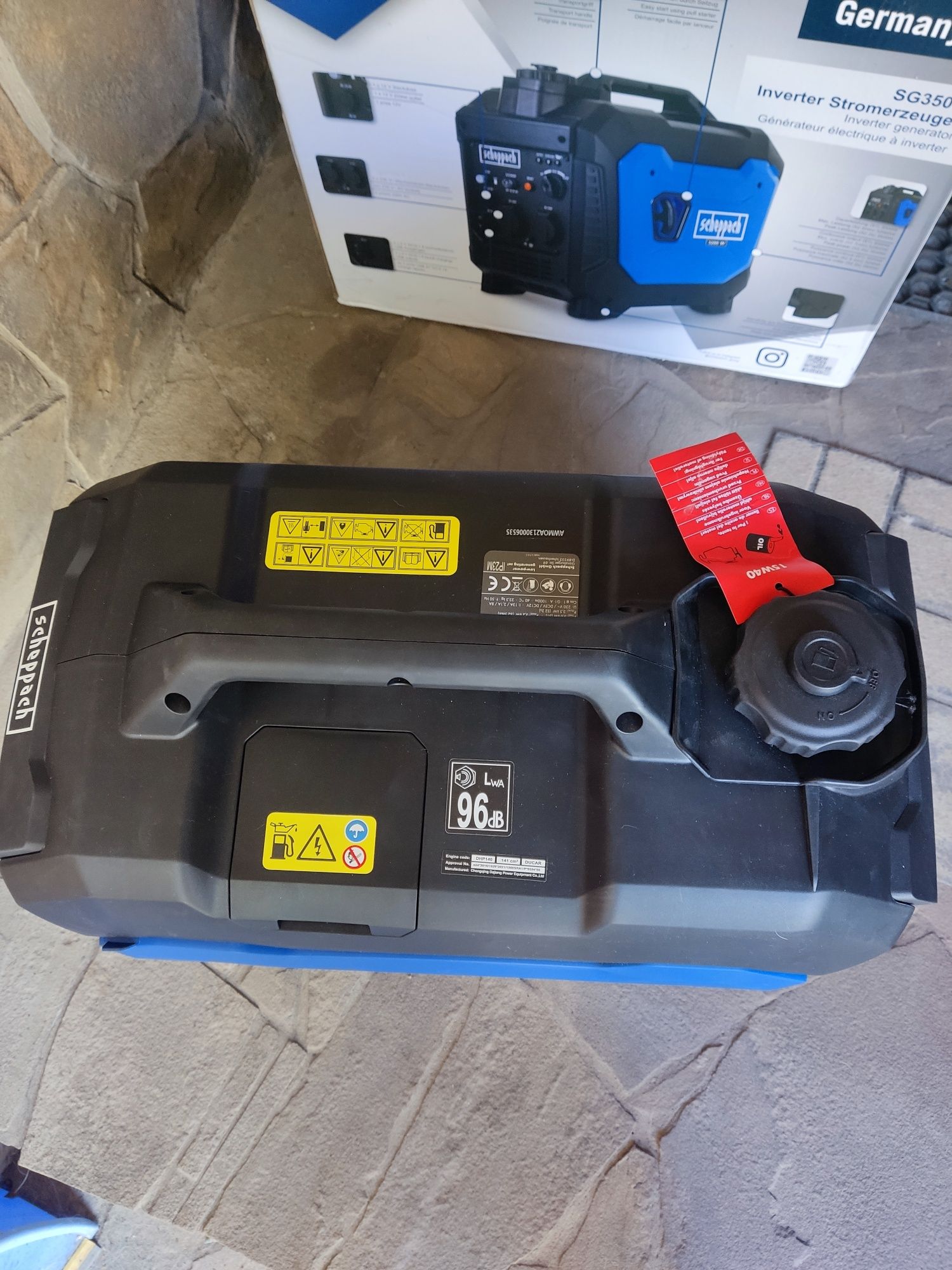 Генератор инвертор бензиновый 3.5kw