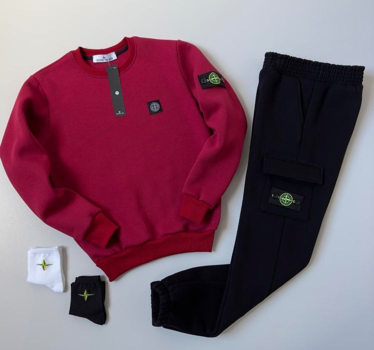 Зимовий теплий чоловічий  спортивний  костюм ,  кофта , штани, світшот