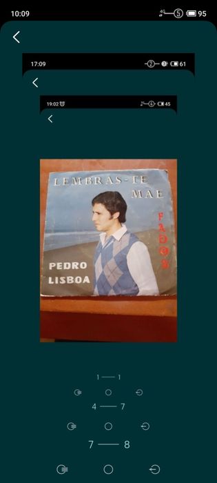 Singles em vinil - vários