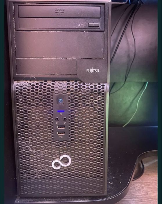 ПК MT Fujitsu P510+Монитор Acer. 1TB, 1050 TI, I5-3470.