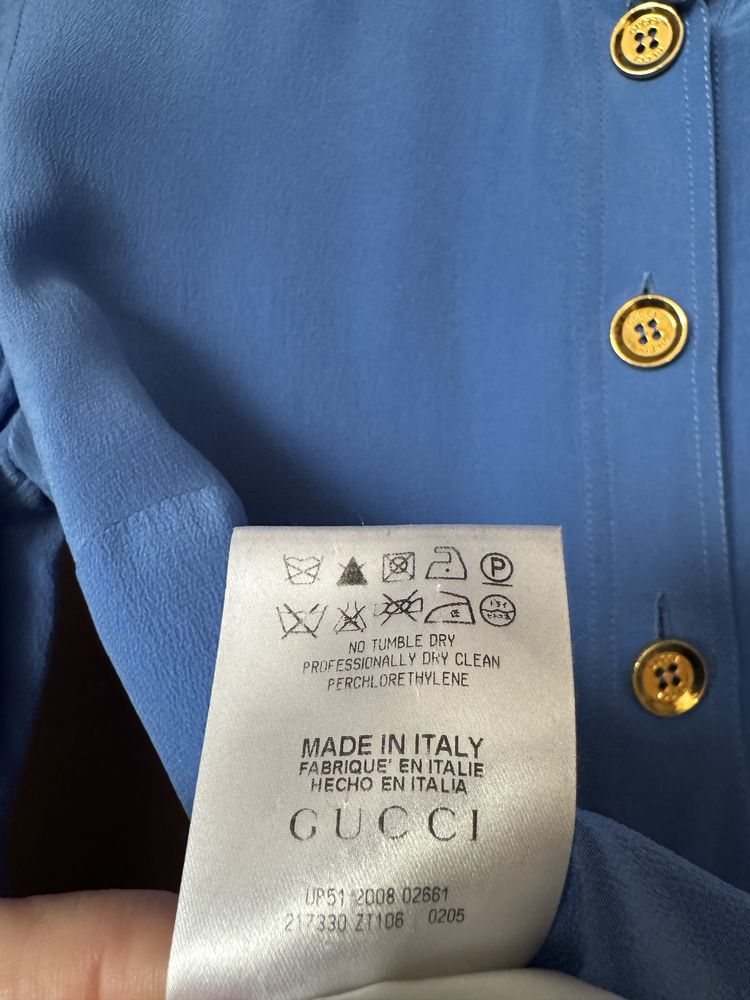 Gucci  шовкова блузка