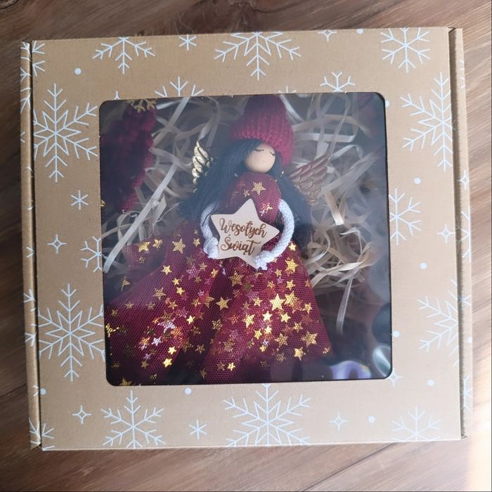 Aniołki na choinkę dla dzieci prezent święta Bożego Narodzenia Mikołaj