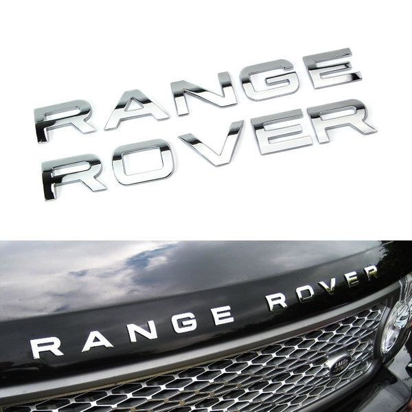 Z523 Letras Emblema Símbolo Range Rover Cromado