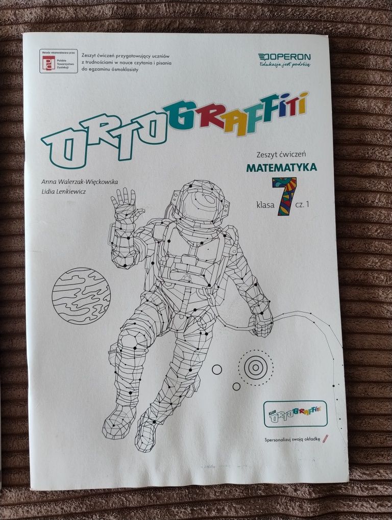 Ortograffiti klasa 7 - matematyka i język polski