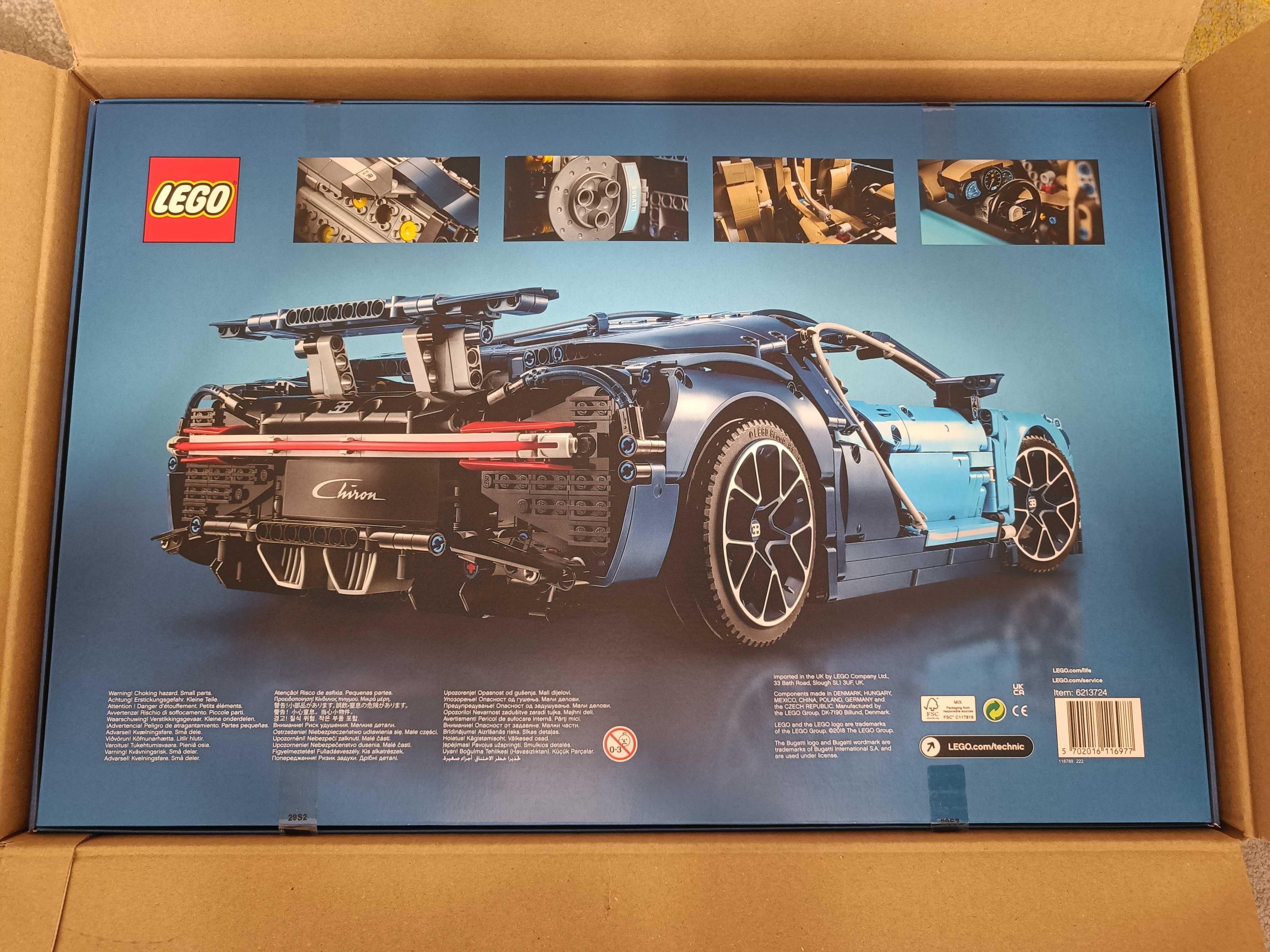 Nowe klocki LEGO Technic 42083 Bugatti Chiron