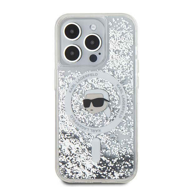 Karl Lagerfeld KLHMP15XLGKISGH iPhone 15 Pro Max 6.7" hardcase transp