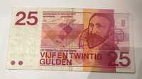 Nota, Holanda, 25 Gulden, 1971, 1971/02/10