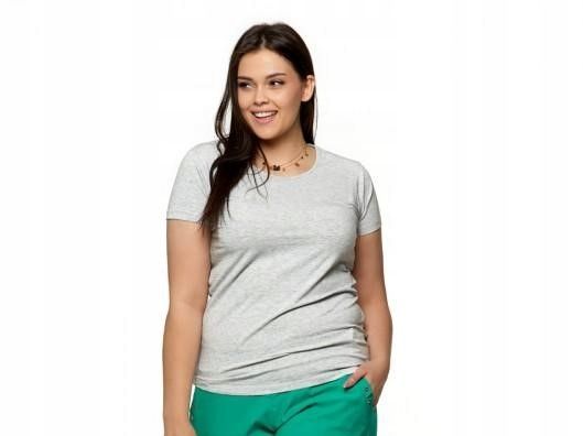 Moraj T-Shirt Bawełniany Damski Gładka - L