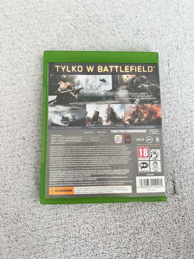 Battlefield 4 XBOX One Series X Gra Używana