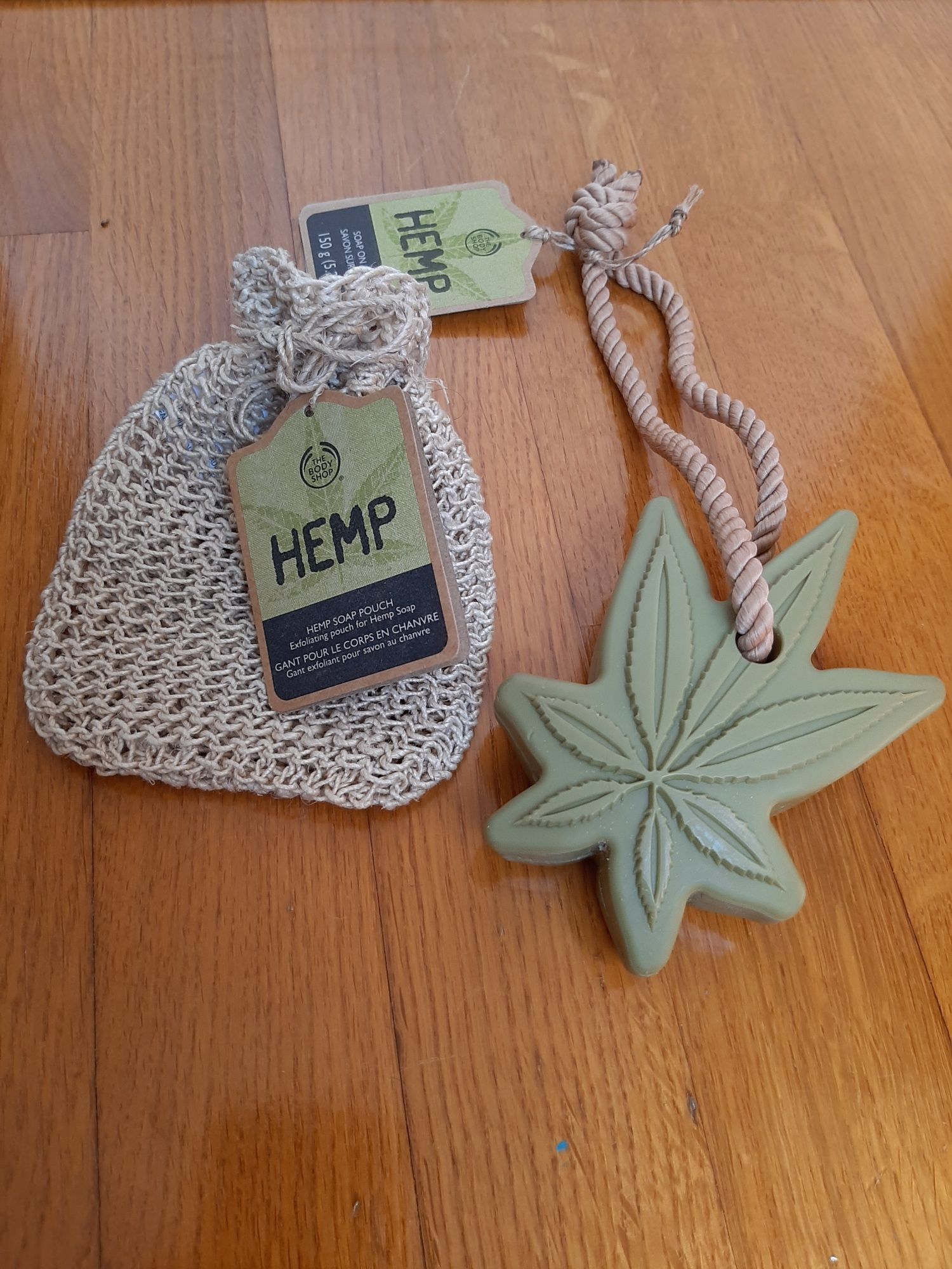 Sabonete Hemp 150 g com bolsa The Body Shop