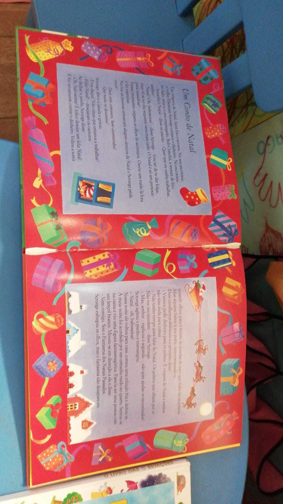 livro de contos de Natal, estações e festas