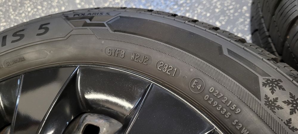 Диски R14 5*100 шини 185-60-R14 BARUM Polaris 5 колеса Зима з Німеччин