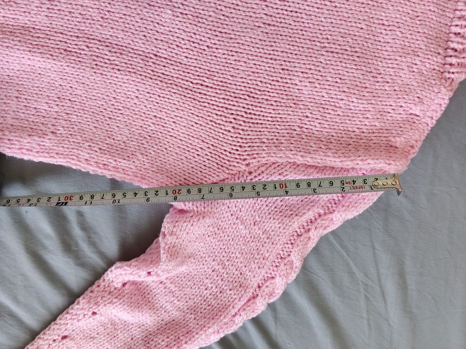 Sweterek wełniany dziewczęcy na rozmiar około 156 - 160cm