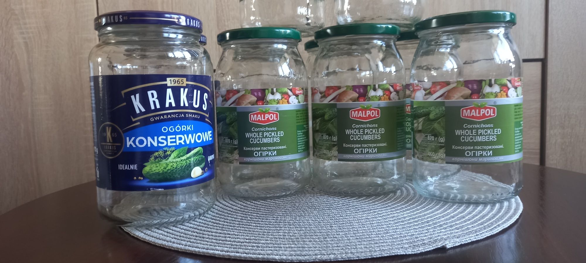 Банки під закрутку з кришками, 100 шт
