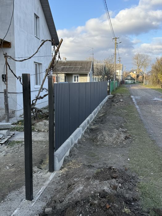 Надмм послугу монтаж паркану