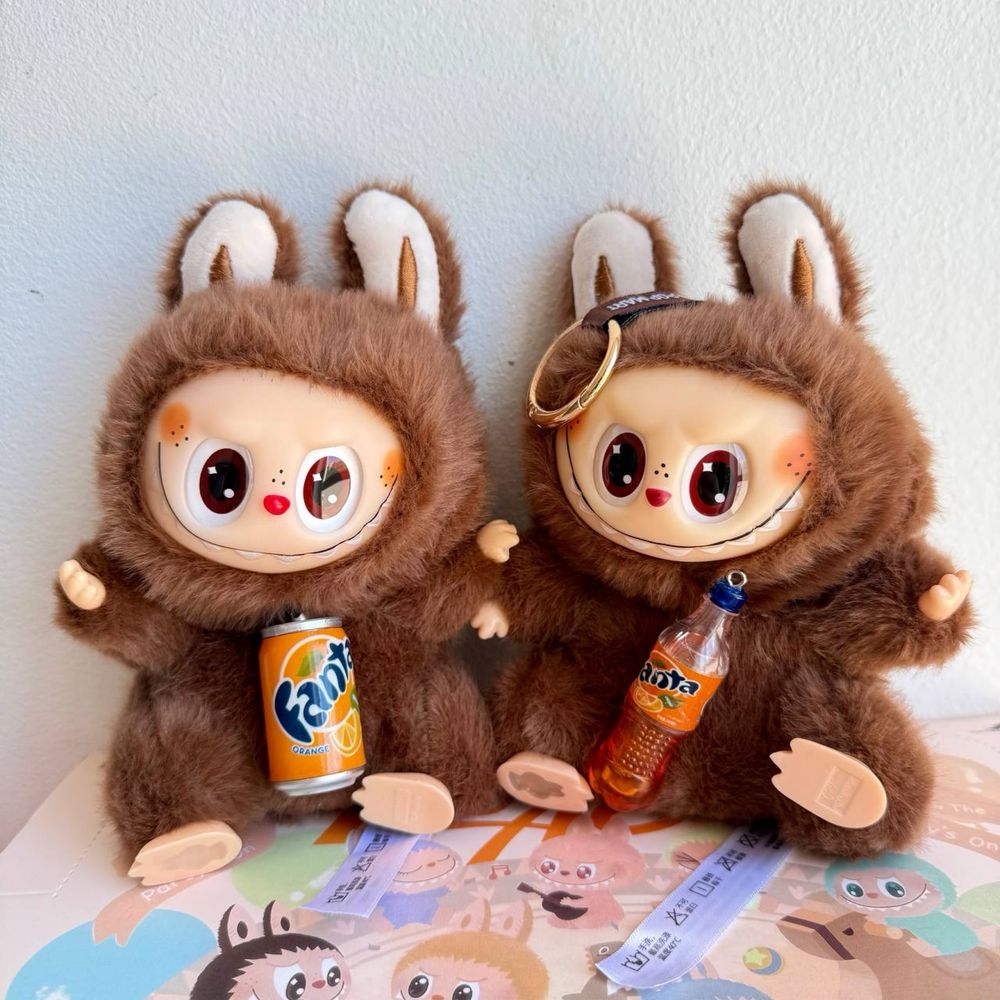 Лабубу 2 сезон новинка 17 см кола спрайт пепсі фанта labubu fanta